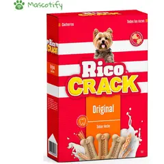 RICOCAN - Ricocrack Leche 200gr - Galletas para cachorros