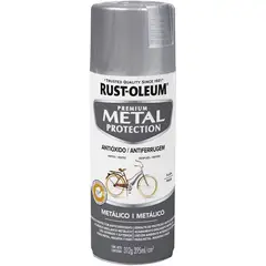 RUST OLEUM - Aerosol anticorrosivo metal protection metálico plata 312g