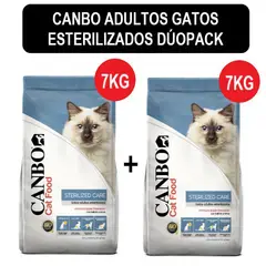 CANBO - Premium Gatos Cuidado para Esterilizados Care Dúopack 7 Kg