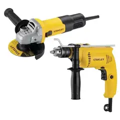 STANLEY - Taladro Percutor 600W Amoladora 750W