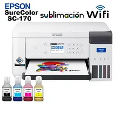EPSON - Impresora de sublimación surecolor F170 WiFi