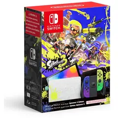 NINTENDO - Consola Switch Modelo Oled Edicion Splatoon 3.