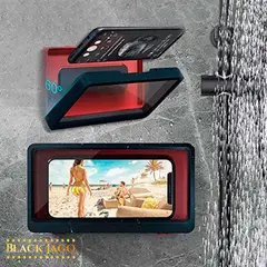 GENERICO - Case impermeable tactil de ducha para celular giro rotación