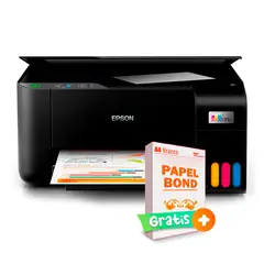 EPSON - Impresora L3210 Multifuncional Imprime Copiadora Escaner
