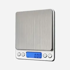 GENERICO - Balanza Gramera 0.1g a 2000g 2 kg Digital Oro Joyeria Joya Portatil