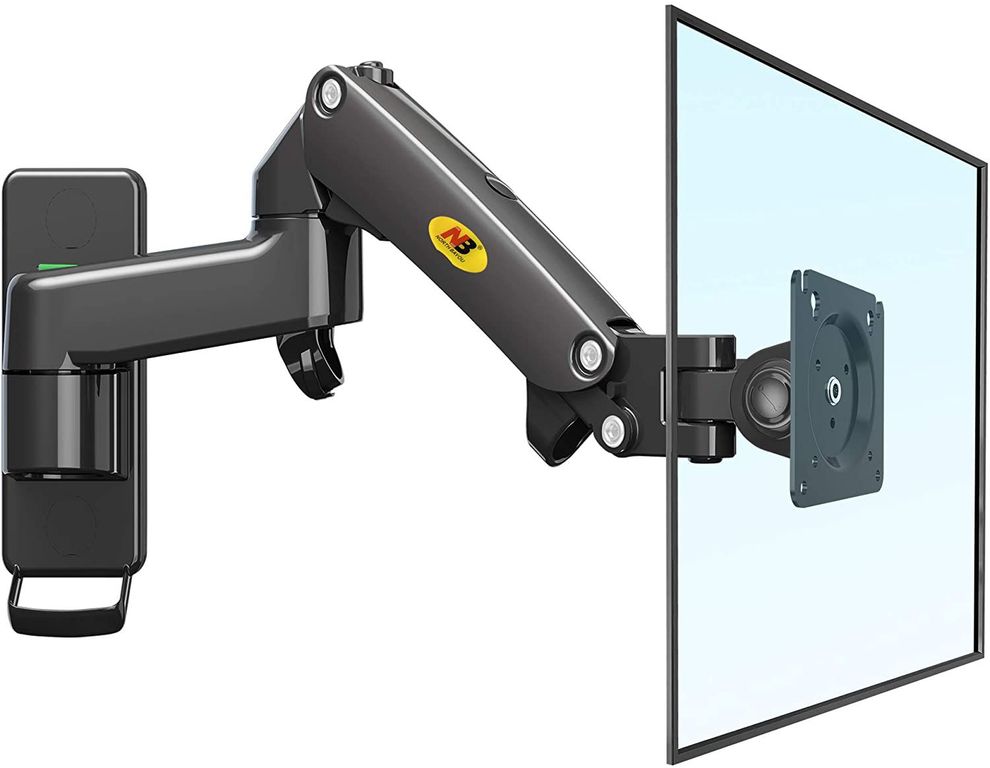 Rack Soporte Flexigas de Pared Para Monitores 17 a 35 NB F150
