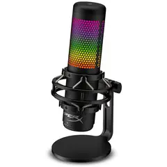 HYPERX - Micrófono profecional hyper x quadcast s usb led rgb - negro