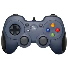 LOGITECH - Gamepad mando f310 interfaz usb azul oscuro joystick pc