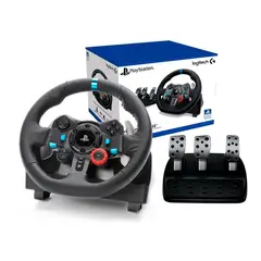 LOGITECH - Timón kit volante g29 alámbrico usb 2.0 para ps3 ps4, ps5