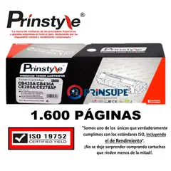 PRINSTYLE - TONER 85A CE285A  1.600 PÁG.  -ISO 19752-