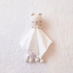 BE CRAFTY - Manta de Apego Juguete Oso Algodón Antialérgico Bebé +6Meses