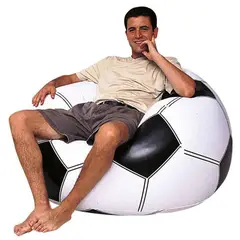 BESTWAY - Sillón Inflable de pelota Futbol -