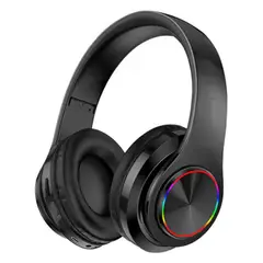 NEO DIGITAL - Audífonos Inalámbricos Bluetooth Auriculares Led microSD B39