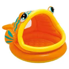 INTEX - - Piscina Inflable modelo Pez con base inflable