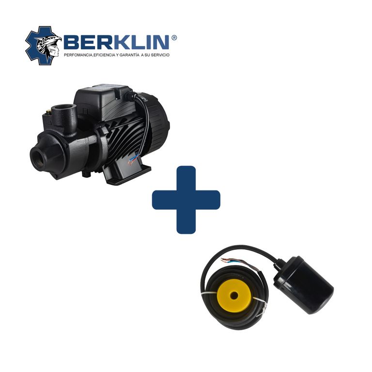 BOMBA PERIFERICA DE 1 HP CON ELECTRONIVEL