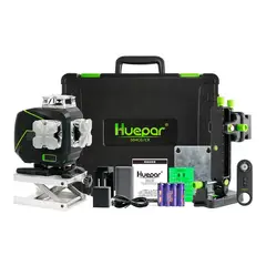 HUEPAR - Nivel láser verde s04cg 16 línea 4d bluetooth control