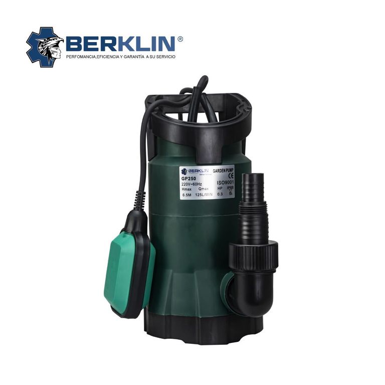 BOMBA DE AGUA SUMERGIBLE PARA ACHIQUE 0.3 HP 125Lmin