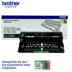 BROTHER - DRUM DR-3460 PARA HL-L5100DN DCP-L5650DNMFC-L6900DW DR3460