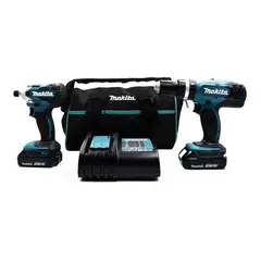 MAKITA - Taladro 1/2 Y Atornillador Impacto 18v Dlx2336syx