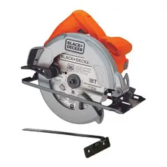 BLACK+DECKER - Sierra Circular 7 1/4" 1400W Corte en 90Â°62mm Black + Decker CS1004-B2.