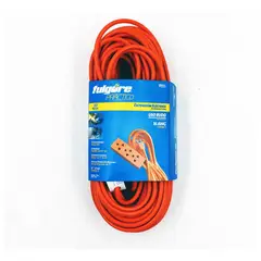 FULGORE - Extensión Uso Rudo Naranja 15 Metros Calibre 2x16 FP0113