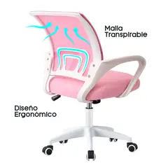 INIUS - Silla de Oficina Ergonómica Ava con Soporte Lumbar