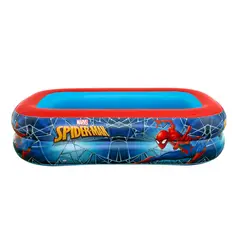 BESTWAY - - Piscina Inflable Spiderman 200x146x48 cm