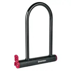 TRUPER - Candado Motocicleta, Bicicleta Tipo U 14 mm Hermex