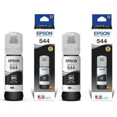 EPSON - Tintas T544 Negra kit de dos Botellas 544