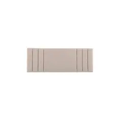 MAVISAC - Cabecera Vali Plaza Queen Color Beige - Tela