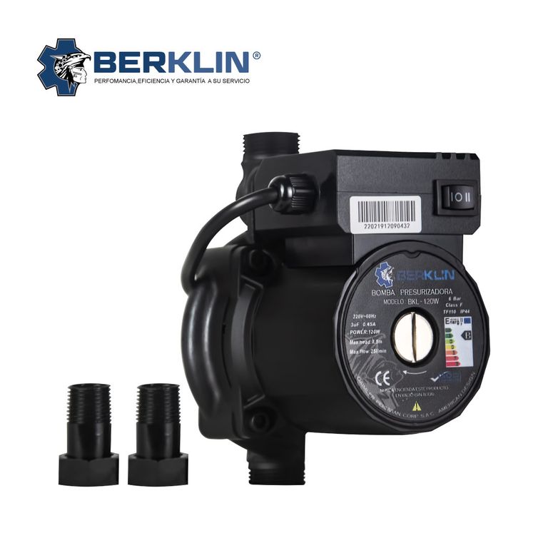 BOMBA DE AGUA PRESURIZADORA 2 PUNTOS 120W