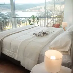 ISATEX HOME - Edredón Sherpa Premium Perla Queen
