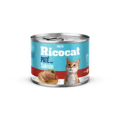 RICOCAT - Paté Lata Adultos Salmón 160 gr