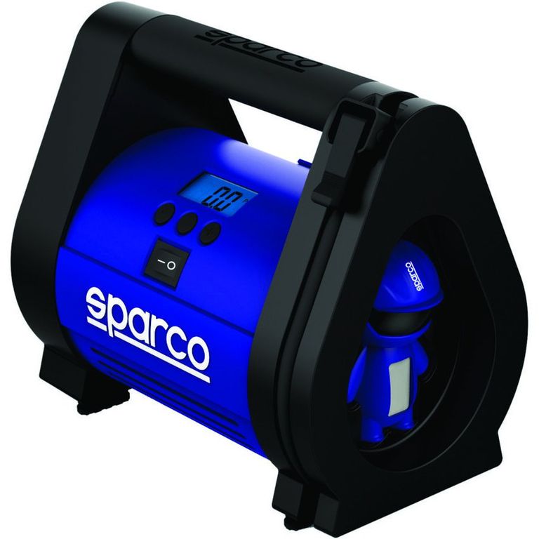 Set Compresor de Aire + Medidor de Presión Digital SPARCO SPT160