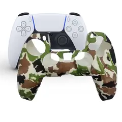 VARIOS - Funda para Mando PS5 Dualsense Blanco Militar Camuflado