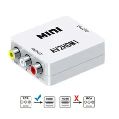 VARIOS - Convertidor RCA a HDMI Video Full HD
