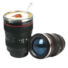 GENERICO - Taza Lente Fotográfico Mug Ojo de Pez
