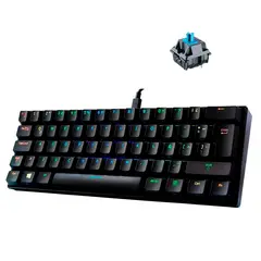 VSG - Teclado mecanico mintaka negro-swiche blue con luz rgb