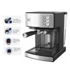 OSTER - Cafetera Expresso Prima Latte BVSTEM6603SS