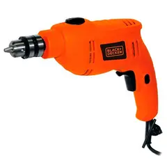 BLACK+DECKER - Taladro Percutor 3/8" Black & Decker 550w TB555-B2 Variable