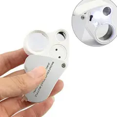 GENERICO - Lupa Doble Lente Entomologica 60x Y 30x 2-22mm