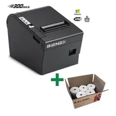BIENEX - Impresora ticketera termica 80mm USB Ethernet LAN BIENEX.