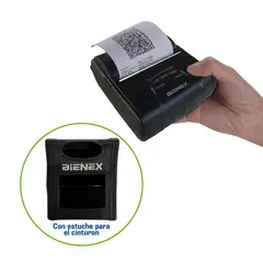 BIENEX - Impresora ticketera térmica Portátil 80mm USB Bluetooth BIENEX.