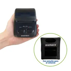 BIENEX - Impresora ticketera térmica Portátil 57mm USB Bluetooth BIENEX.