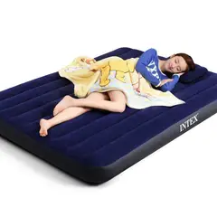 INTEX - Colchon inflable portátil clásica suave -