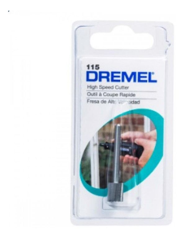 Fresa de alta velocidad cilindrica 5/16" dremel 115