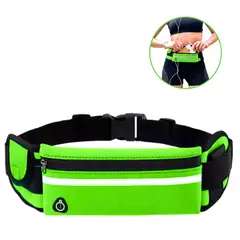 SASHIJA - Canguro Riñonera para Deportes Verde