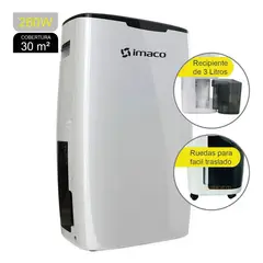 Imaco - Deshumedecedor Digital Capacidad de Recolección 16 Lts/d