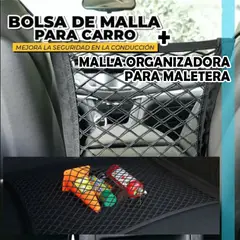 GENERICO - Pack de Mallas Organizadoras para el Auto