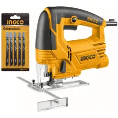 INGCO TOOLS - SIERRA CALADORA 650W CORTADORA DE MADERA + 5 SIERRAS INGCO - JS6508
